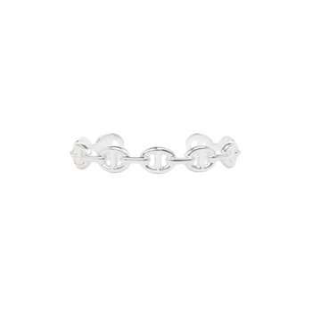 HERMES Ag925 Chaine d'Ancre Pendant Bangle