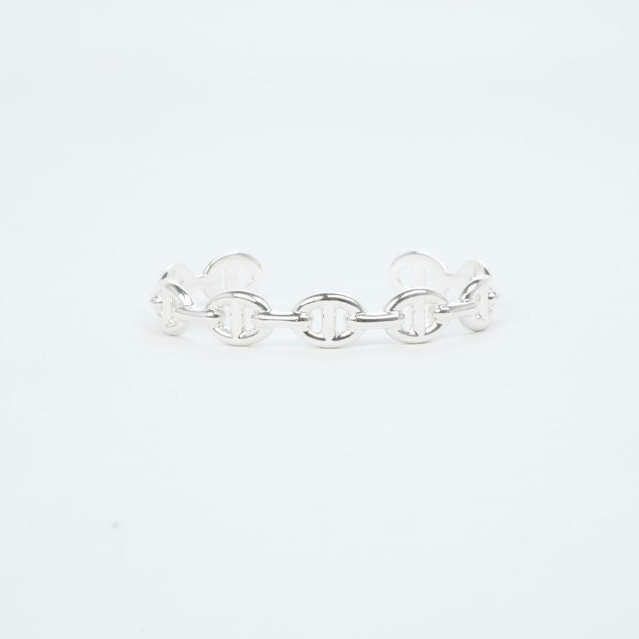 HERMES Ag925 Chaine d'Ancre Pendant Bangle