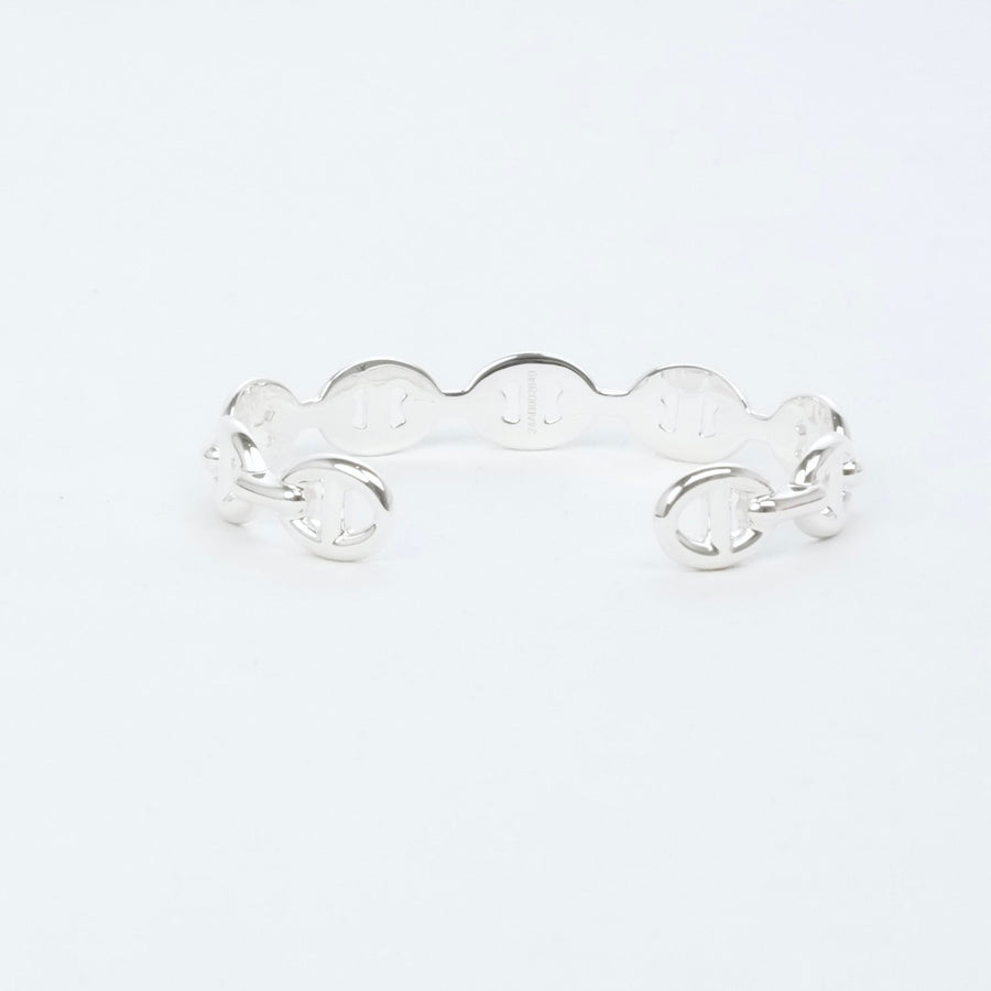 HERMES Ag925 Chaine d'Ancre Pendant Bangle