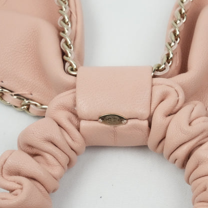 CHANEL  Leather Hair Scrunchie