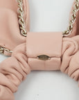 CHANEL  Leather Hair Scrunchie