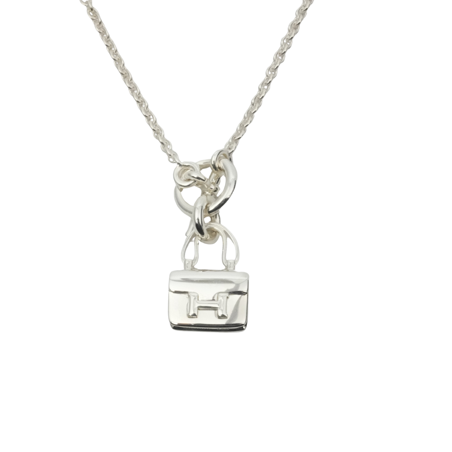 HERMES Ag925 Amulet Constance Necklace