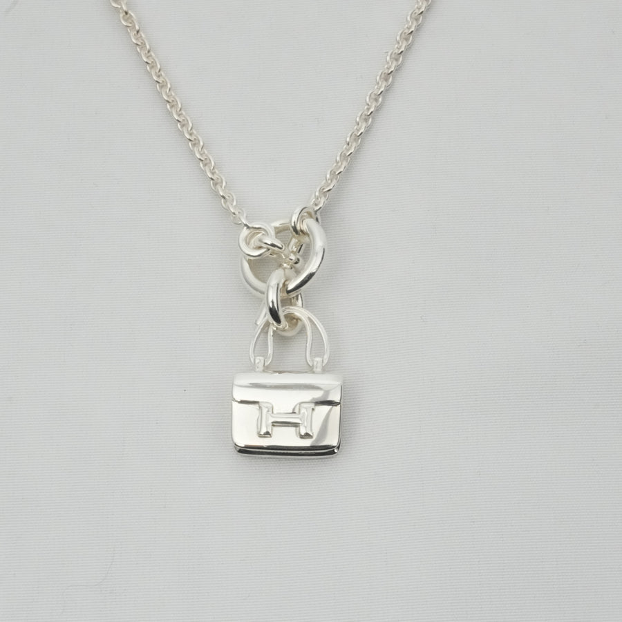 HERMES Ag925 Amulet Constance Necklace