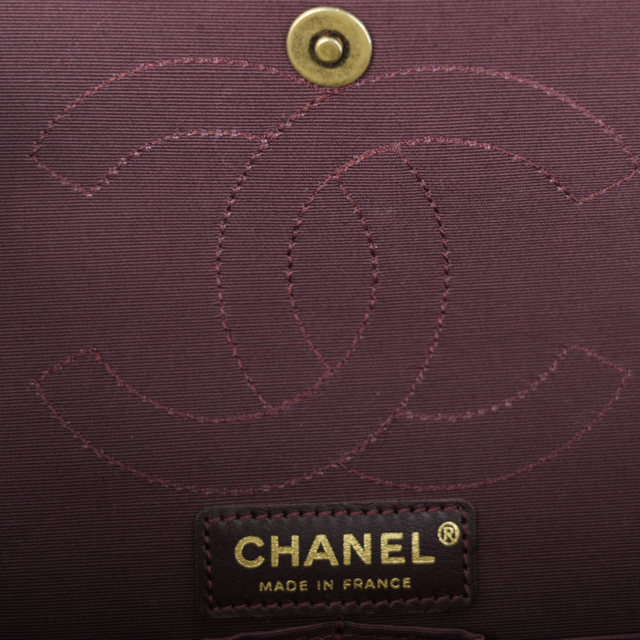 CHANEL 2008-2009 Gold Hardware Shoulder Bag