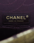 CHANEL 2008-2009 Gold Hardware Shoulder Bag