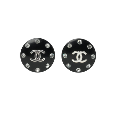 CHANEL Rhinestone Earring