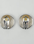 CHRISTIAN DIOR Trotter Logo Plate Earring