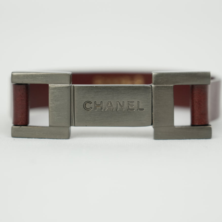 CHANEL Leather Bracelet