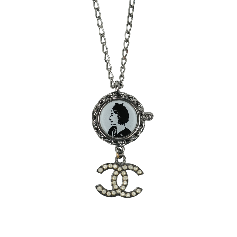 CHANEL Mademoiselle Coco Mark Necklace