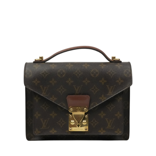 LOUIS VUITTON Monogram Montsouris 26 Handbag M51187