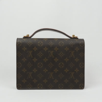 LOUIS VUITTON Monogram Montsouris 26 Handbag M51187