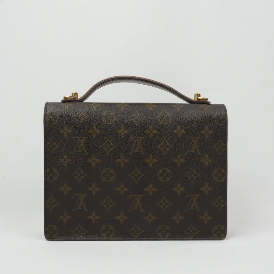 LOUIS VUITTON Monogram Montsouris 26 Handbag M51187
