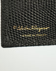 SALVATORE FERRAGAMO Lizard Pattern Vara Plate Key Case