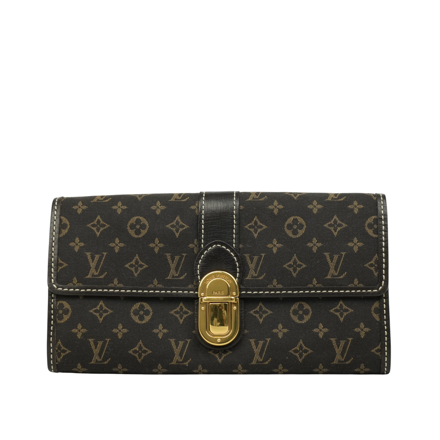 LOUIS VUITTON Monogram Portefeuille Sarah Long Wallet M63006