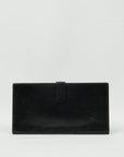 HERMES Lizard Bearn Classic Long Wallet