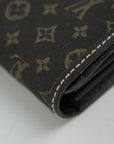 LOUIS VUITTON Monogram Portefeuille Sarah Long Wallet M63006