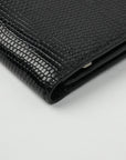 HERMES Lizard Bearn Classic Long Wallet