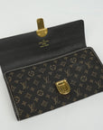 LOUIS VUITTON Monogram Portefeuille Sarah Long Wallet M63006