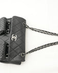 CHANEL 2006-2008 Matelassé Turn-Lock Multipochette Shoulder Bag