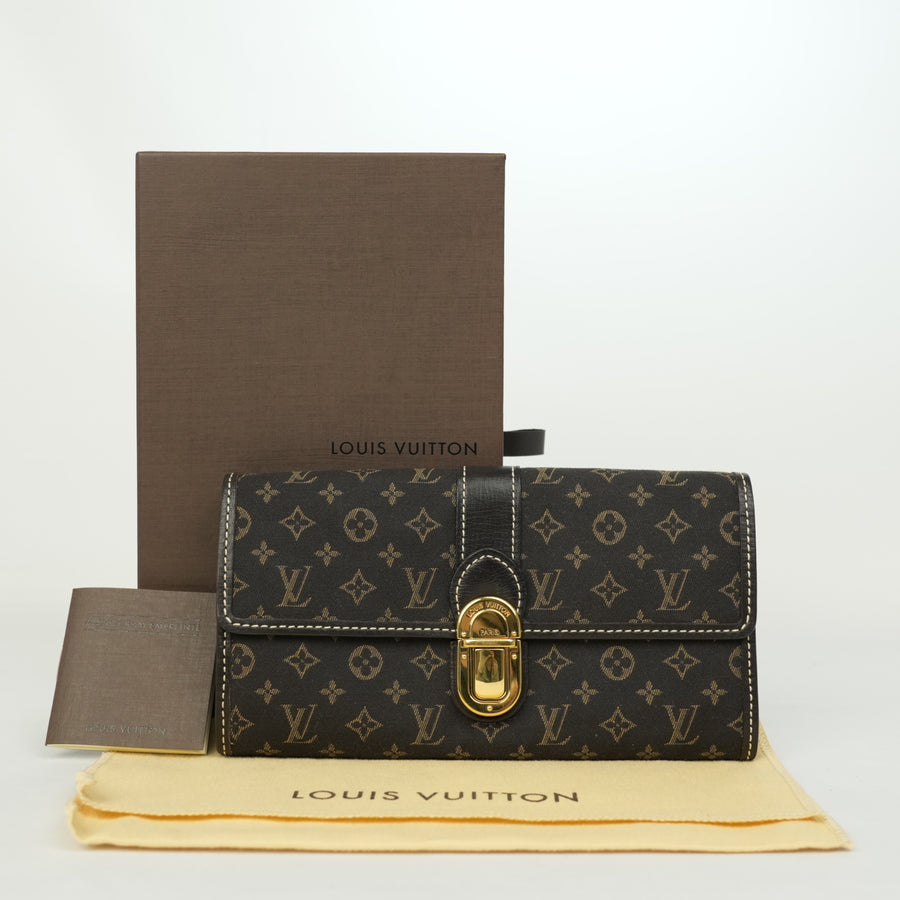 LOUIS VUITTON Monogram Portefeuille Sarah Long Wallet M63006