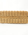 SALVATORE FERRAGAMO Gancini Rattan Shoulder Bag