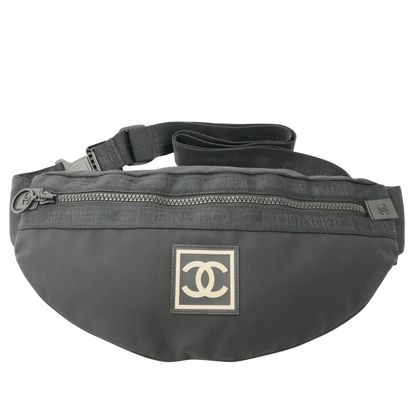 CHANEL 2003-2004 Sports Line Banana Waist Bag