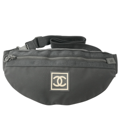 CHANEL 2003-2004 Sports Line Banana Waist Bag