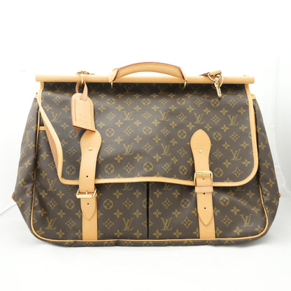 LOUIS VUITTON Monogram Sac Chasse Handbag /Shoulder Bag 2Way