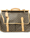 LOUIS VUITTON Monogram Sac Chasse Handbag /Shoulder Bag 2Way