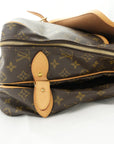 LOUIS VUITTON Monogram Sac Chasse Handbag /Shoulder Bag 2Way