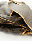 LOUIS VUITTON Monogram Sac Chasse Handbag /Shoulder Bag 2Way