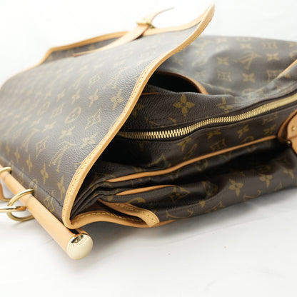 LOUIS VUITTON Monogram Sac Chasse Handbag /Shoulder Bag 2Way