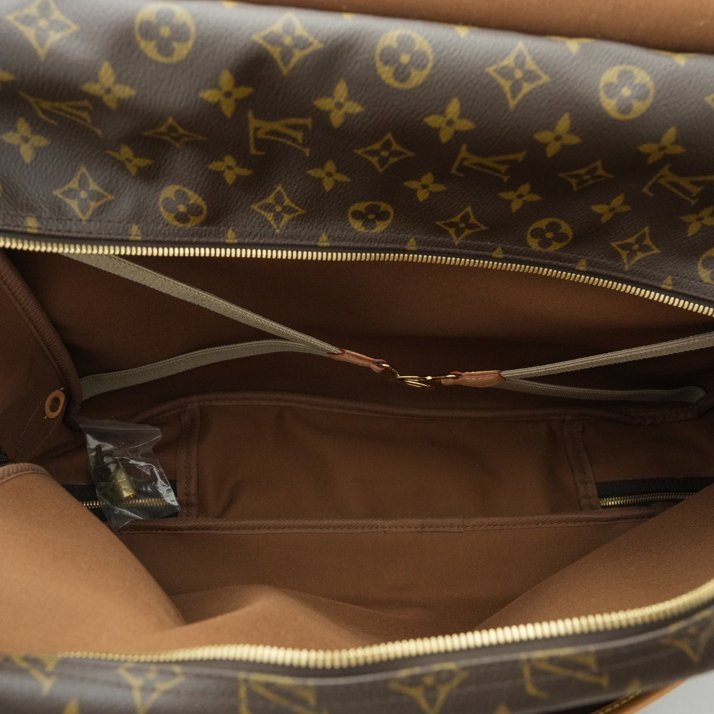 LOUIS VUITTON Monogram Sac Chasse Handbag /Shoulder Bag 2Way