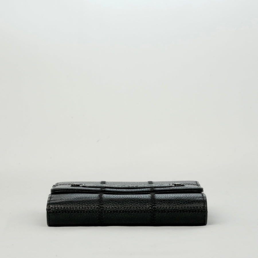 CHANEL Chocolate Bar Stitch Bi-fold Wallet