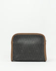 CHRISTIAN DIOR Canvas Honeycomb Pattern Pouch