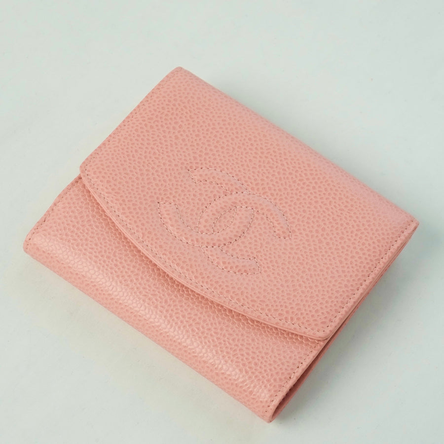 CHANEL W-Hook Bi-fold Wallet