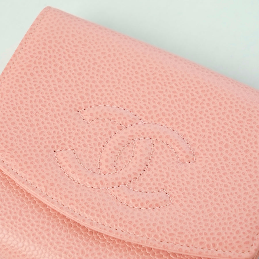 CHANEL W-Hook Bi-fold Wallet
