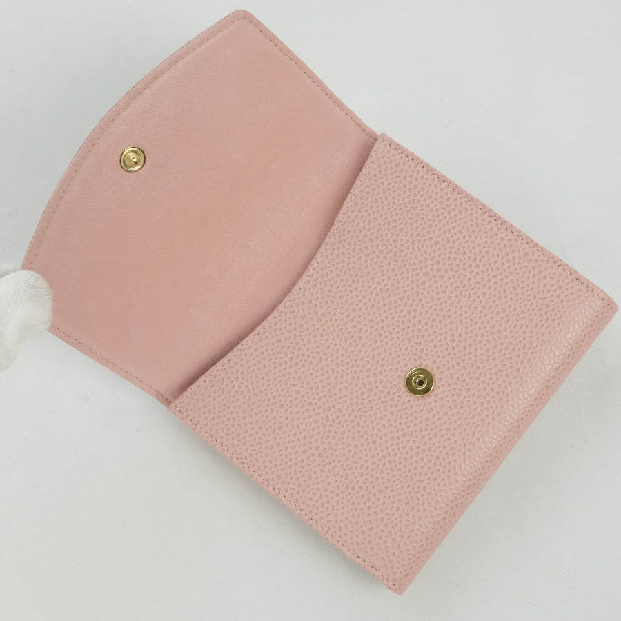 CHANEL W-Hook Bi-fold Wallet