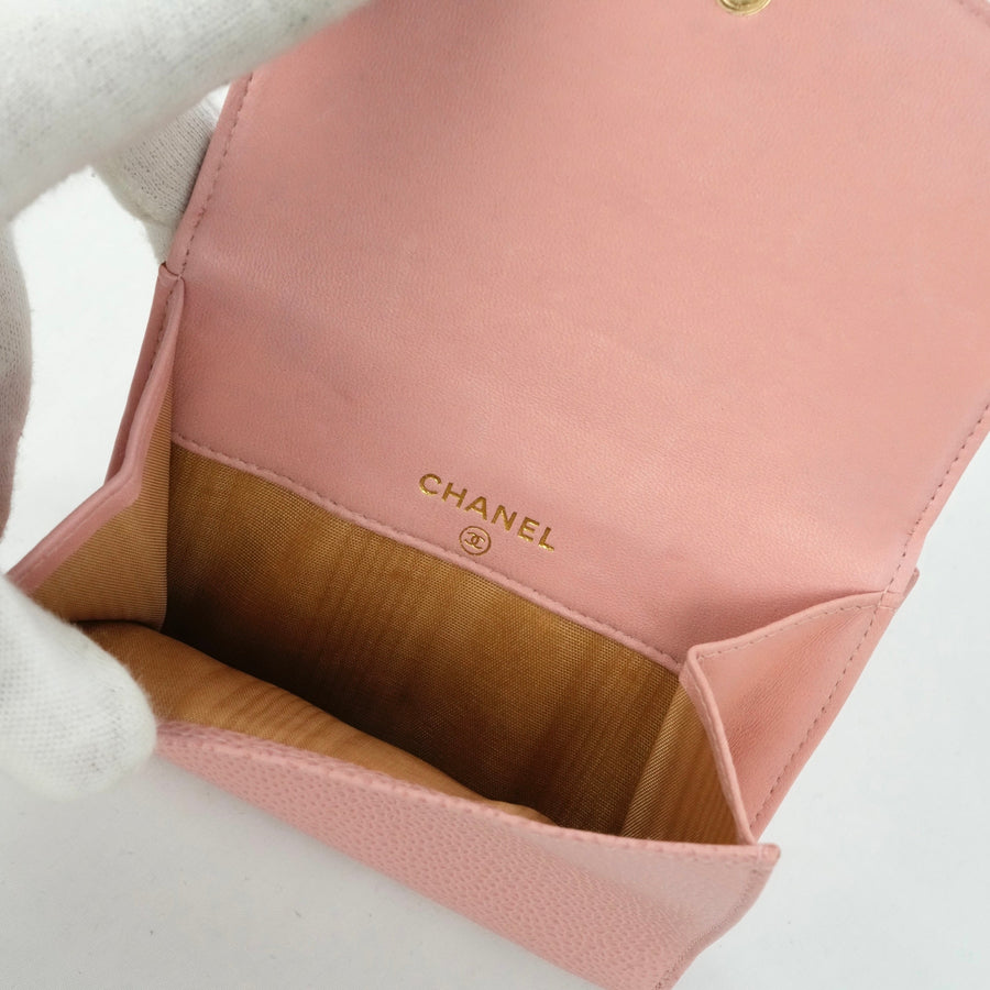 CHANEL W-Hook Bi-fold Wallet