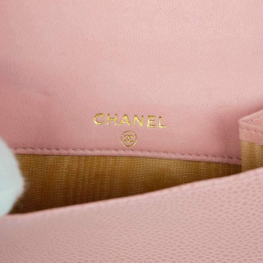 CHANEL W-Hook Bi-fold Wallet