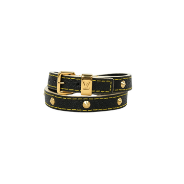 LOUIS VUITTON Suhali Bracelet Double Tour Bracelet M91844