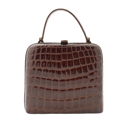 Recreation Crocodile Style Handbag