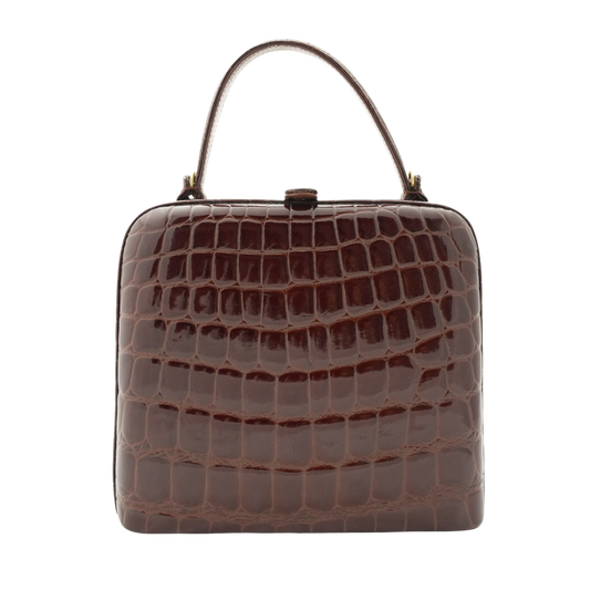 Recreation Crocodile Style Handbag