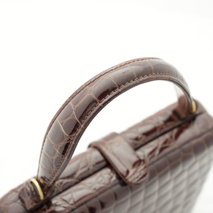 Recreation Crocodile Style Handbag