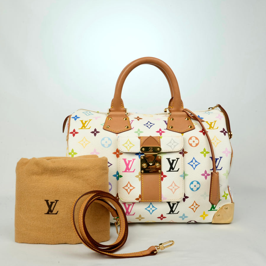 LOUIS VUITTON Monogram Multicolor Speedy 30 M92643