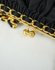 CHANEL 1996-1997 Satin Clasp Chain  Shoulder Bag