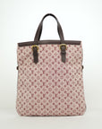 LOUIS VUITTON Monogram Mini Flowers Handbag/Shoulder Bag 2Way M92210