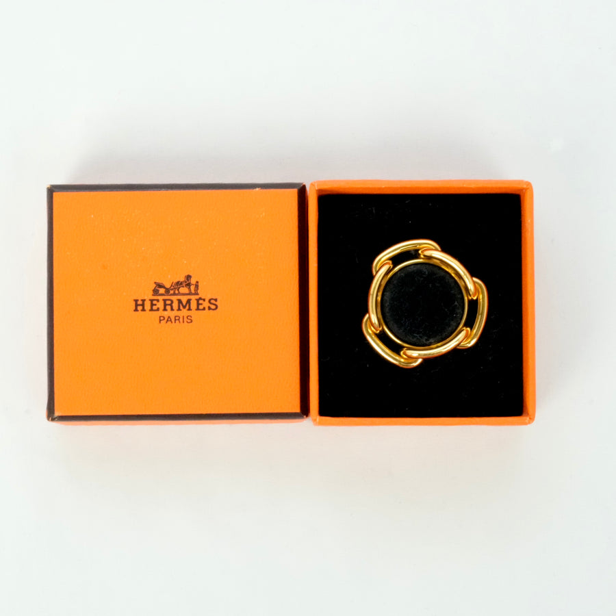 HERMES Chaîne d’Ancre Scarf Ring