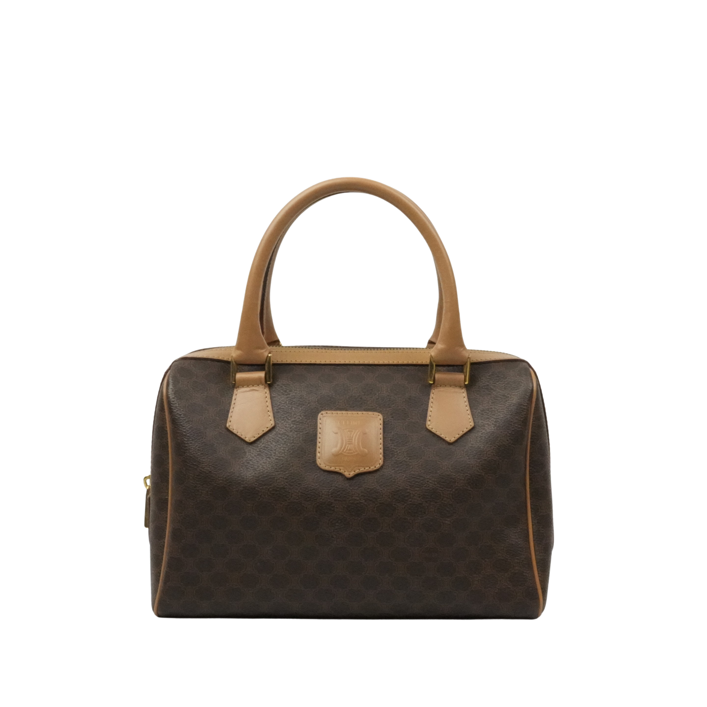 CELINE Macadam Boston Handbag