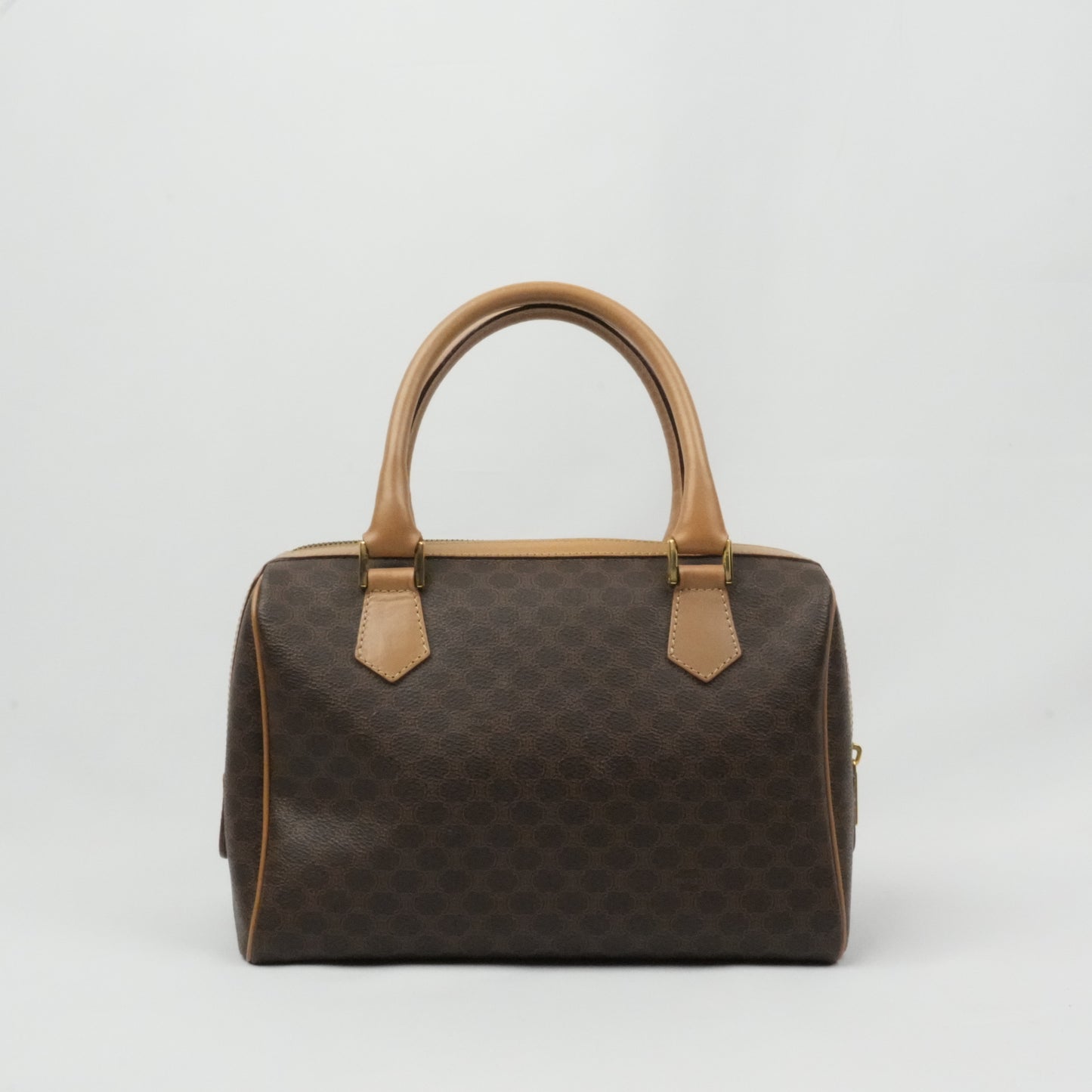 CELINE Macadam Boston Handbag